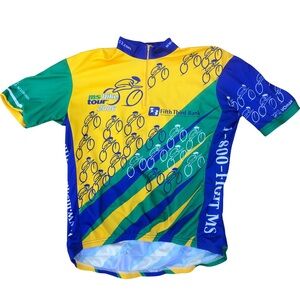 Vomax Men’s Cycling Jersey XL Jack Daniel’s V.I.B.E 2006 Bike to Jack and Back